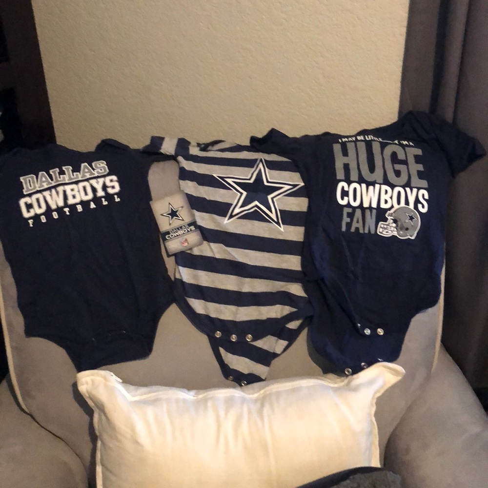 Cowboys onesies.
